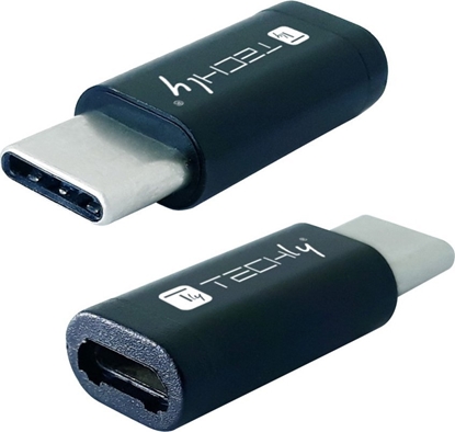 Picture of Adapter USB Techly TECHLY Adapter USB-C M auf Micro USB F 480Mbps