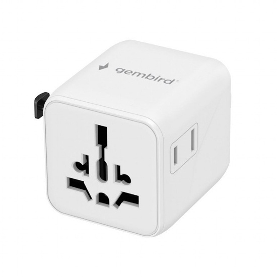 Изображение Adapteris Gembird universal travel adapter 