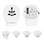 Изображение Adapteris Gembird universal travel adapter 20W White