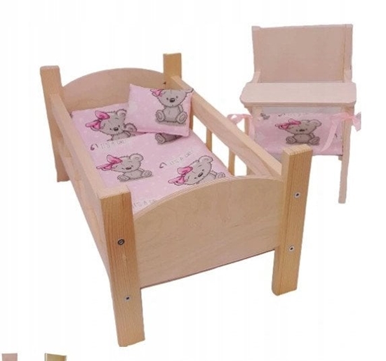 Picture of Adar Lalka bobas z polskim gosem 45cm róowe ubranko 565128