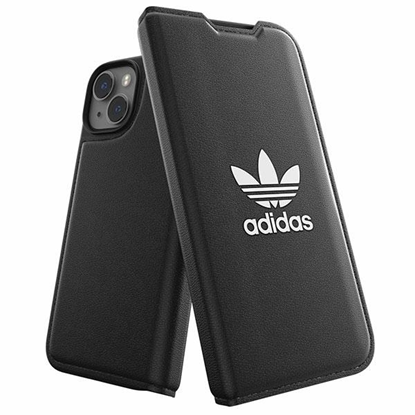 Picture of Adidas OR Booklet Case BASIC iPhone 14 6.1" czarno