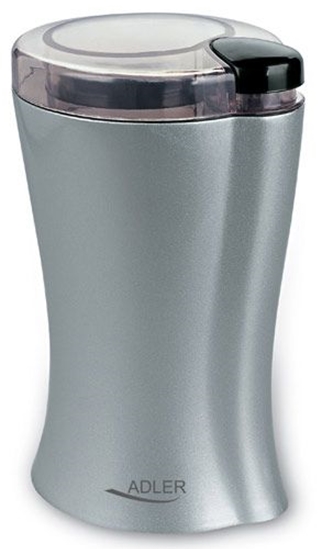 Изображение Adler | AD 443 | 150 W | Coffee beans capacity 70 g | Number of cups 8 pc(s) | Stainless steel