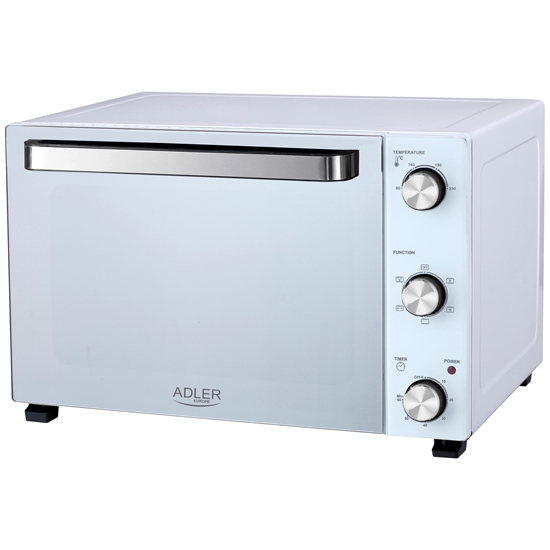 Picture of Adler Electric oven | AD 6027 | 48 L | 1800 W | White