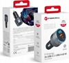 Picture of adowarka ForCell FORCELL F-ENERGY Alu adowarka samochodowa 2 x Typ C + USB A PD QC4.0 SFC2.0 4,5A 65W szara