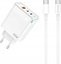 Picture of adowarka Jellico adowarka Sieciowa Szybkie adowanie 65W 2xUSB-C USB3.0   Kabel USB-C
