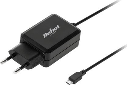 Изображение adowarka Rebel adowarka sieciowa microUSB 2400 mA Rebel