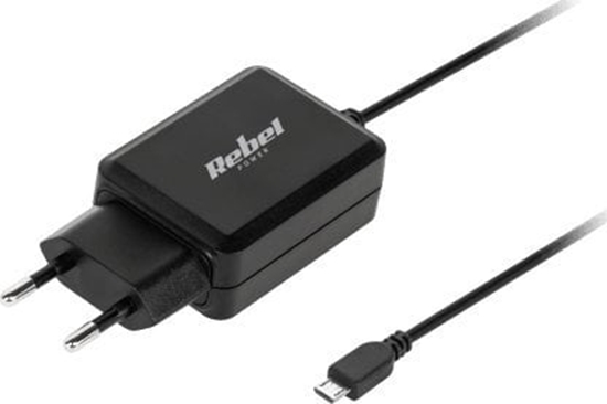 Picture of adowarka Rebel adowarka sieciowa microUSB 2400 mA Rebel