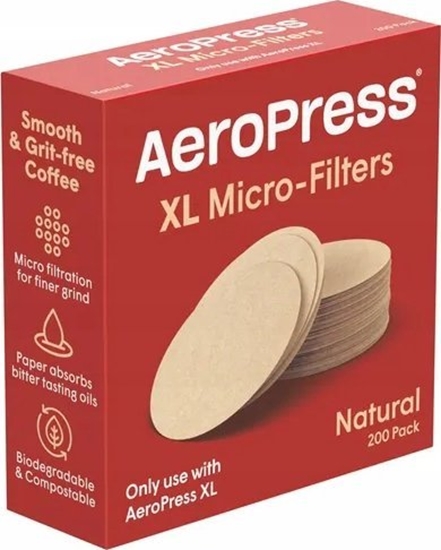Picture of Aero Press AeroPress - Filtry papierowe Natural XL 200 sztuk
