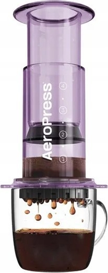 Picture of Aero Press AeroPress Clear Purple - Zaparzacz do kawy fioletowy