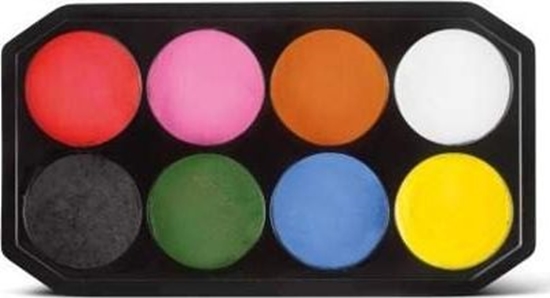 Picture of Akson Paleta 8 kolorów Snazaroo farby do malowania twarzy i ciaa uniw