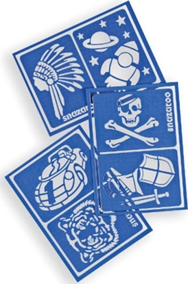 Изображение Akson Szablony Snazaroo do malowania twarzy - dla chopców uniw