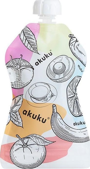 Picture of Akuku Saszetki wielorazowe na pokarm A0056