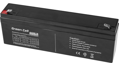 Изображение Green Cell Akumulator AGM VRLA 12V 2.3Ah (AGM18)