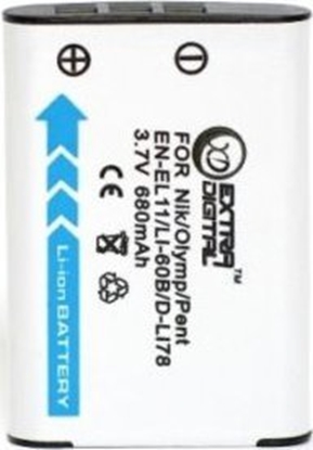 Attēls no Akumulator Extra Digital Extra Digital Nikon, baterija EN-EL11,D-Li78, DB-80, Li-60B