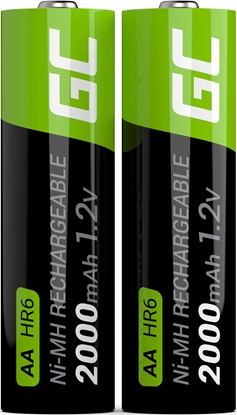 Изображение Green Cell Akumulator AA / R6 2000mAh 2 szt.