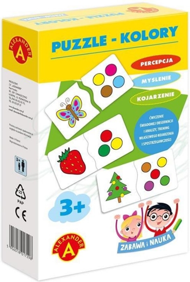 Picture of Alexander Puzzle kolory - Zabawa i Nauka (1836)