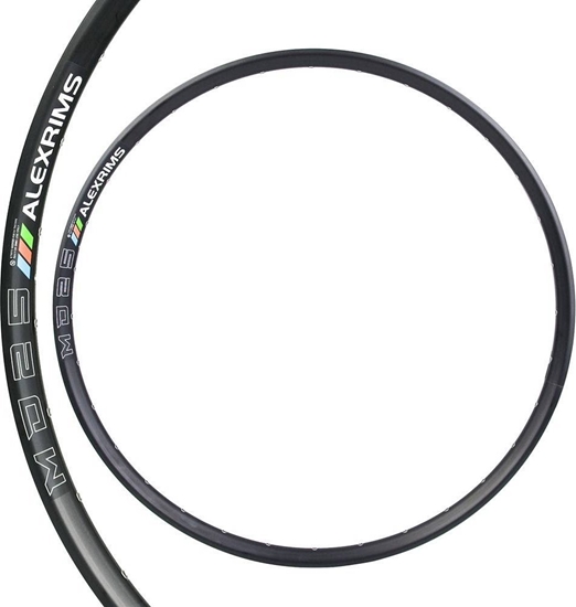 Picture of Alexrims Obrcz mtb ALEXRIMS MD25 29"x32otw. Tubeless Ready H.tarczowy kapslowana czarna (NEW)