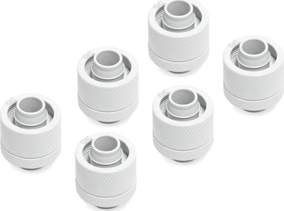 Attēls no Alphacool Alphacool Eiszapfen 16/10 mm Anschraubtülle G1/4, 6-Pack - weiß