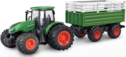 Picture of Amewi Amewi RC Traktor mit Viehtransporter    LiIon 500mAh grün/6+