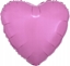 Attēls no AMSCAN Balon foliowy metalik róowy serce 43cm luzem 9914081-92