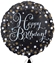 Attēls no AMSCAN Balon foliowy okrgy 43 cm - Happy Birthday (3406201)