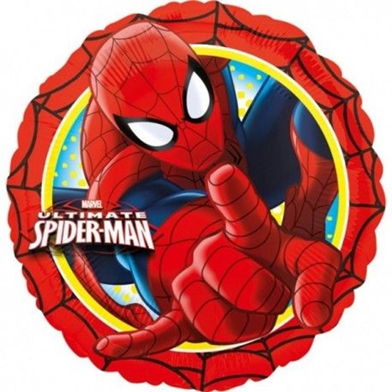 Изображение AMSCAN Balon foliowy Standard HX Spiderman 43 cm (2635001)