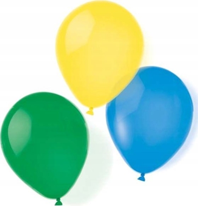 Attēls no AMSCAN Balony lateksowe metalizowane 25,4cm / 10" 8 sztuk 6436