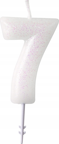 Picture of AMSCAN wieczka cyferka 7 m byszczca 9904382