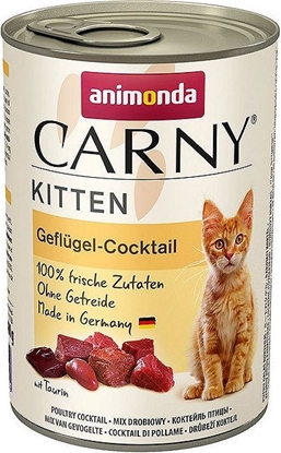 Изображение Animonda ANIMONDA Cat Carny Kitten smak: koktajl drobiowy 400g