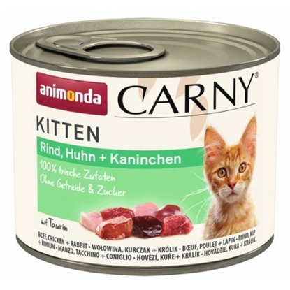Изображение animonda Carny BEEF, CHICKEN + RABBIT 200 g