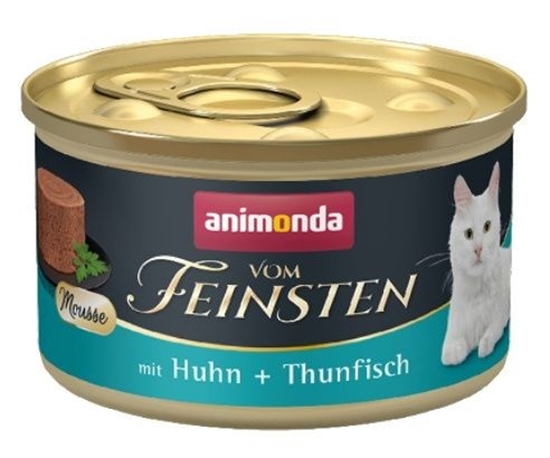 Picture of ANIMONDA Vom Feinsten Mousse Chicken and Tuna - wet cat food - 85 g