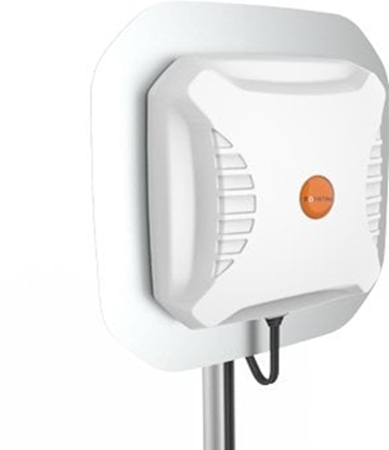 Attēls no Antena Poynting Poynting Antennas LTE/GSM Mast/Wand A-XPOL-0016 weiß SMA (M) 8dbi Cross Polarised Flatpatch SMA - Male 5m