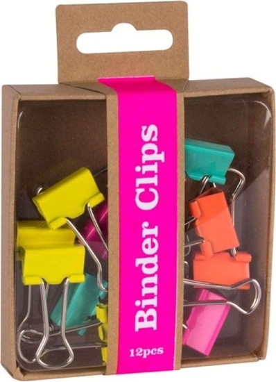 Picture of Apli Zestaw APLI Fluor Collection, klipy, 12 szt., mix kolorów