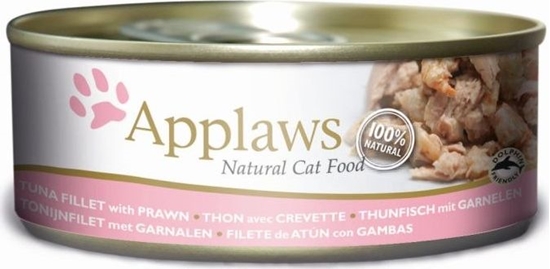 Picture of Applaws Tuna Fillet & Prawn (puszka Tuczyk & Krewetki) 156g [2008]