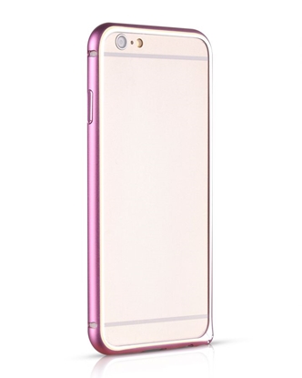 Изображение Apple Apple iPhone 6 / 6S Blade Series Hippocampal Buckle Metal Bumper HI-T025 Pink