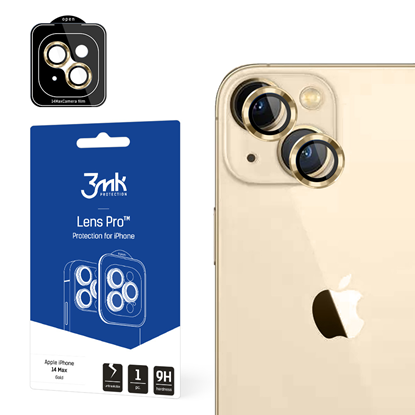 Изображение Apple iPhone 14 Plus - 3mk Lens Protection Pro Gol