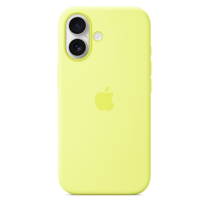 Attēls no Apple MGEV4ZM/A Silicone Case with MagSafe for iPhone 17 / Neon Yellow