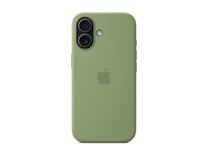 Изображение Apple MGEX4ZM/A Silicone Case with MagSafe for iPhone 17 / Light Moss