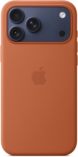 Picture of Apple MGFQ4ZM/A Silicone Case with MagSafe for iPhone 17 Pro Max Terra Cotta