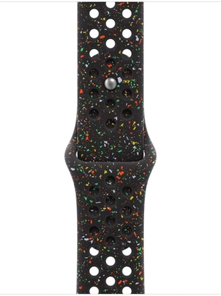 Изображение Pasek sportowy Nike w kolorze nocnej czerni do koperty 42 mm - rozmiar S/M