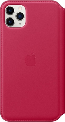 Picture of Apple Skórzane etui folio do iPhone 11 Pro Max malinowe -MY1N2ZM/A
