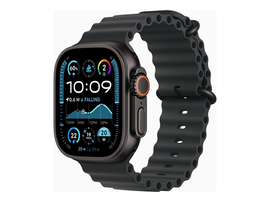 Picture of Apple Watch | Ultra 2 | Smart watch | Titanium (grade 5) | 49 mm | Black | Apple Pay | 4G | Water-resistant | Dust-resistant