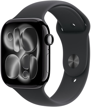 Picture of Apple Watch 11 42mm GPS+5G M/L Alu Sport jet black/black