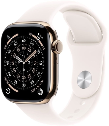 Attēls no Apple Watch 11 46mm GPS+5G Titan Sport M/L gold/light blush