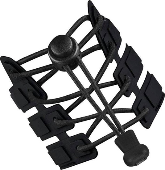 Picture of Aptel ELASTYCZNE SZNUROWADA Regulowana Dugo 100cm czarne AG842