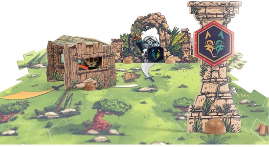 Изображение Arty Toys - Milinika dlion su figrle - Laukinis karys Voras (18 det.)