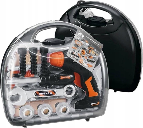 Изображение Askato Wiertarka z akcesoriami w skrzynce 125855