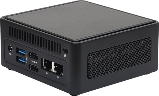Picture of ASROCK NUC BOX-225H Intel DP from USB4/Sata3/4xUSB3.2/2x2.5 retail