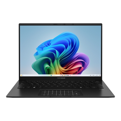 Attēls no Notebook|ASUS|ZenBook Series|14 OLED|UM3406KA-PP164W|CPU  AMD Ryzen AI 7|350|2000 MHz|14"|2880x1800|RAM 32GB|LPDDR5x|SSD 1TB|AMD Radeon Graphics|Integrated|ENG|NumberPad|Windows 11 Home|Black|1.2 kg|90NB14U1-M009E0