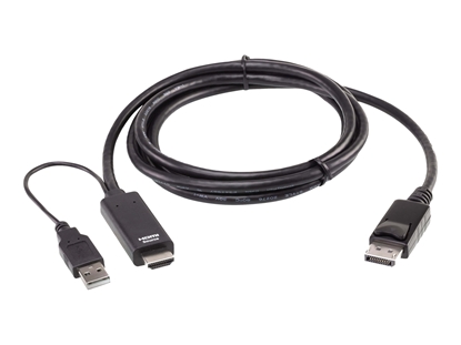 Attēls no ATEN True 4K 1.8M HDMI to DisplayPort Cable